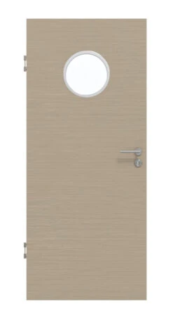 HÖRMANN Innentür Schiefer Taupe Duradecor Proline Concepto Mit Lichtausschnitt LA Bullauge