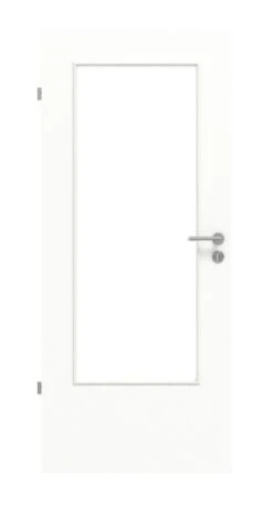 HÖRMANN Innentür Ultramatt Weiß Duradecor Proline Concepto Mit Lichtausschnitt LA-DIN