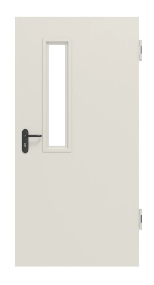 HÖRMANN Innentür-Set Stahl Mehrzwecktür D65-1 OD Mit Lichtausschnitt LA-B1 Inkl. Zarge DryFix 2 HÖRMANN Innentür-Set Stahl Mehrzwecktür D65-1 OD Mit Lichtausschnitt LA-B1 Inkl. Zarge DryFix - Image 2