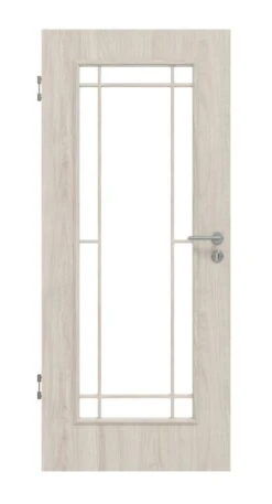 HÖRMANN Innentür Georgia 1 Gebürstete Salzeiche Duradecor ClassicLine Mit Lichtausschnitt LA Lugano