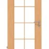 HÖRMANN Innentür Georgia 1 Französische Buche Duradecor ClassicLine Mit Lichtausschnitt LA Sprosse 2/4