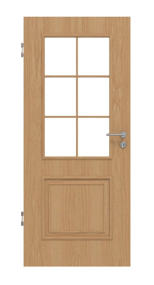 HÖRMANN Innentür Georgia 2 Weißeiche Duradecor ClassicLine Mit Lichtausschnitt LA Sprosse 2/3 1 HÖRMANN Innentür Georgia 2 Weißeiche Duradecor ClassicLine Mit Lichtausschnitt LA Sprosse 2/3