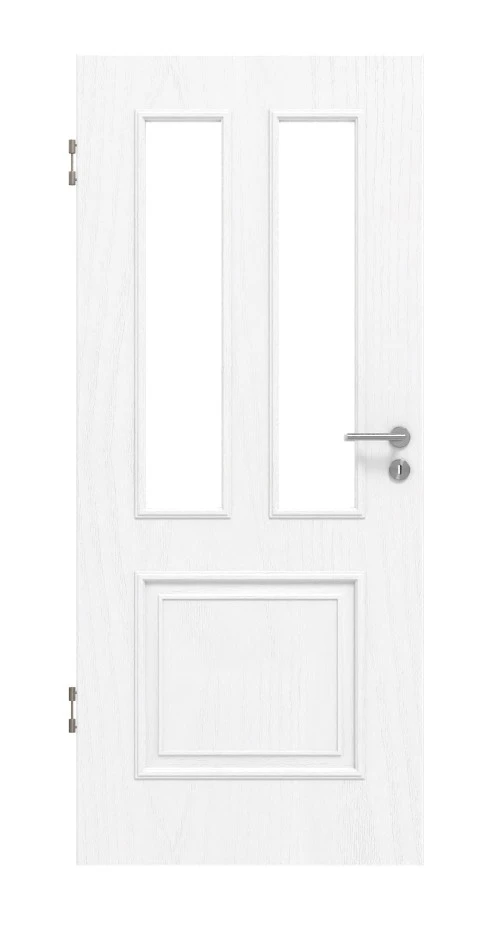 HÖRMANN Innentür Georgia 3 Esche Weiß Duradecor ClassicLine Mit Lichtausschnitt LA 1 HÖRMANN Innentür Georgia 3 Esche Weiß Duradecor ClassicLine Mit Lichtausschnitt LA