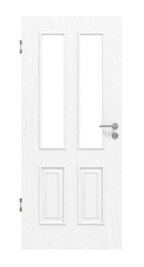 HÖRMANN Innentür Georgia 4 Esche Weiß Duradecor ClassicLine Mit Lichtausschnitt LA 1 HÖRMANN Innentür Georgia 4 Esche Weiß Duradecor ClassicLine Mit Lichtausschnitt LA
