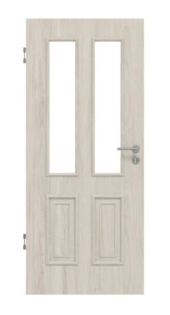 HÖRMANN Innentür Georgia 4 Gebürstete Salzeiche Duradecor ClassicLine Mit Lichtausschnitt LA