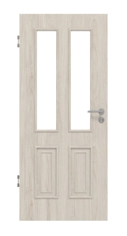 HÖRMANN Innentür Georgia 4 Gebürstete Salzeiche Duradecor ClassicLine Mit Lichtausschnitt LA 1 HÖRMANN Innentür Georgia 4 Gebürstete Salzeiche Duradecor ClassicLine Mit Lichtausschnitt LA