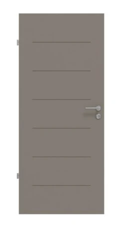 HÖRMANN Innentür Groove 11 Taupe RAL 7048 Lack DesignLine
