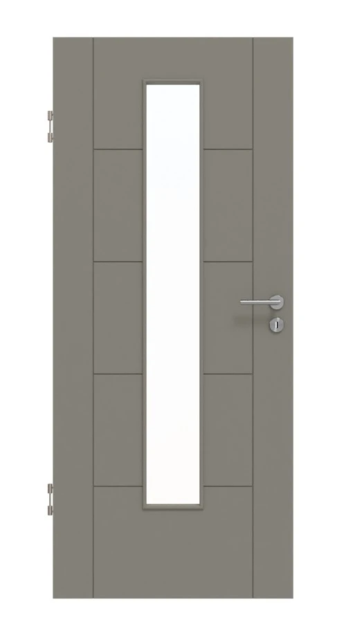 HÖRMANN Innentür Groove 13 Staubgrau RAL 7037 Lack DesignLine Mit Lichtausschnitt LA 24 Mittig 1 HÖRMANN Innentür Groove 13 Staubgrau RAL 7037 Lack DesignLine Mit Lichtausschnitt LA 24 Mittig