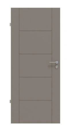 HÖRMANN Innentür Groove 13 Taupe RAL 7048 Lack DesignLine