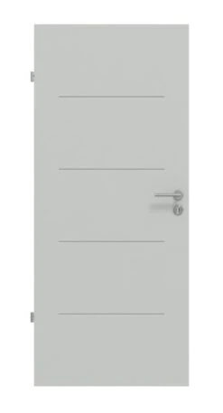 HÖRMANN Innentür Groove 14 Grau RAL 7035 Lack DesignLine