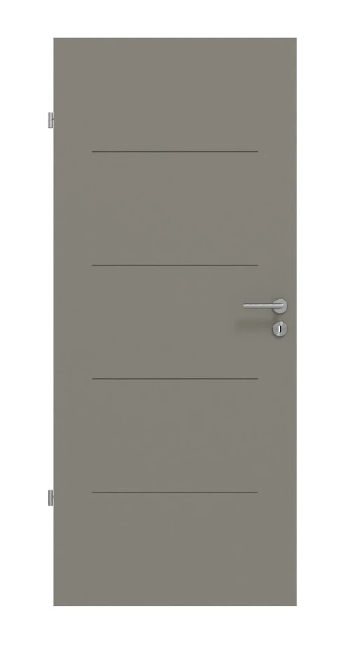 HÖRMANN Innentür Groove 14 Staubgrau RAL 7037 Lack DesignLine 1 HÖRMANN Innentür Groove 14 Staubgrau RAL 7037 Lack DesignLine