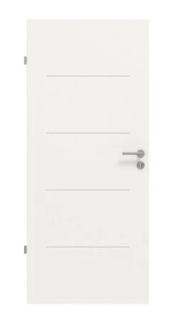 HÖRMANN Innentür Groove 14 Weißlack DesignLine