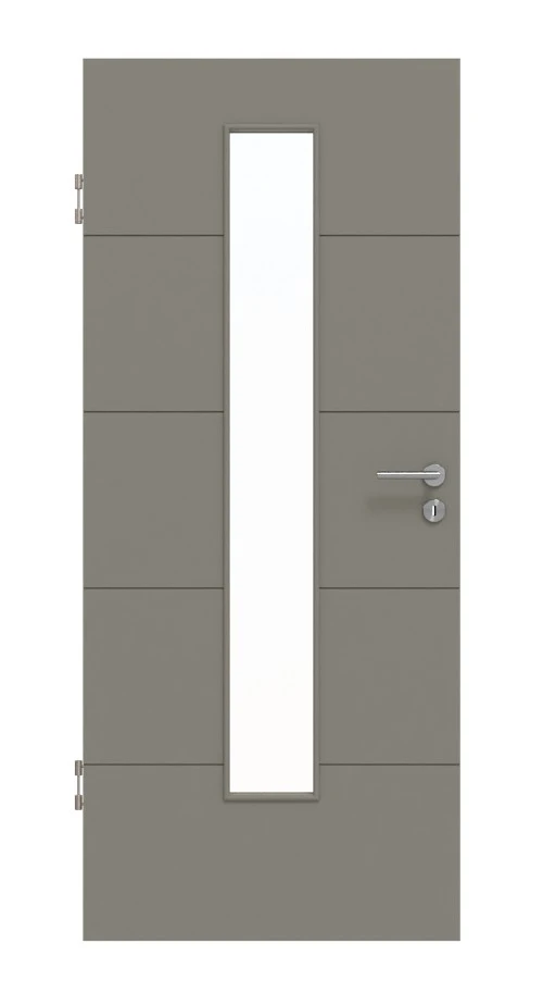 HÖRMANN Innentür Groove 15 Staubgrau RAL 7037 Lack DesignLine Mit Lichtausschnitt LA 24 Mittig 1 HÖRMANN Innentür Groove 15 Staubgrau RAL 7037 Lack DesignLine Mit Lichtausschnitt LA 24 Mittig