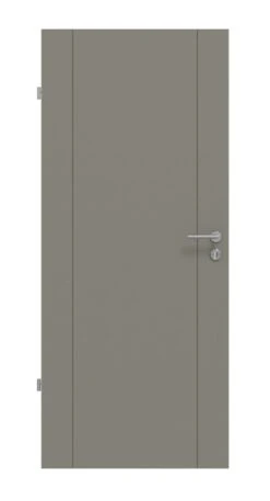 HÖRMANN Innentür Groove 16 Staubgrau RAL 7037 Lack DesignLine