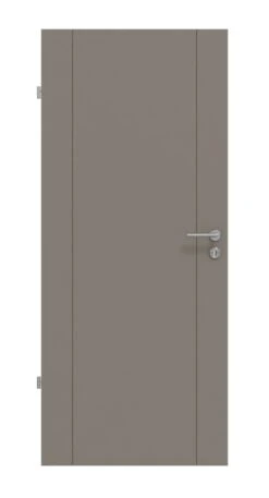 HÖRMANN Innentür Groove 16 Taupe RAL 7048 Lack DesignLine