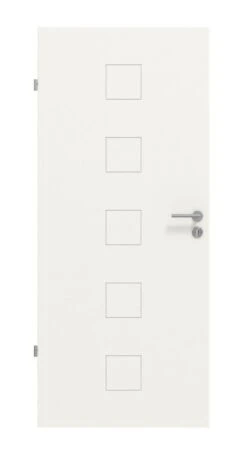 HÖRMANN Innentür Groove 19 Weißlack DesignLine