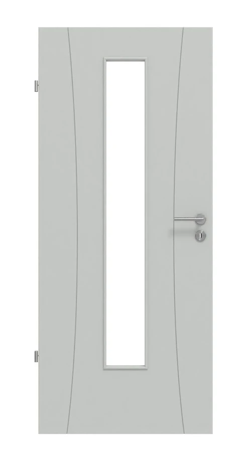HÖRMANN Innentür Groove 20 Grau RAL 7035 Lack DesignLine Mit Lichtausschnitt LA 24 Mittig 1 HÖRMANN Innentür Groove 20 Grau RAL 7035 Lack DesignLine Mit Lichtausschnitt LA 24 Mittig