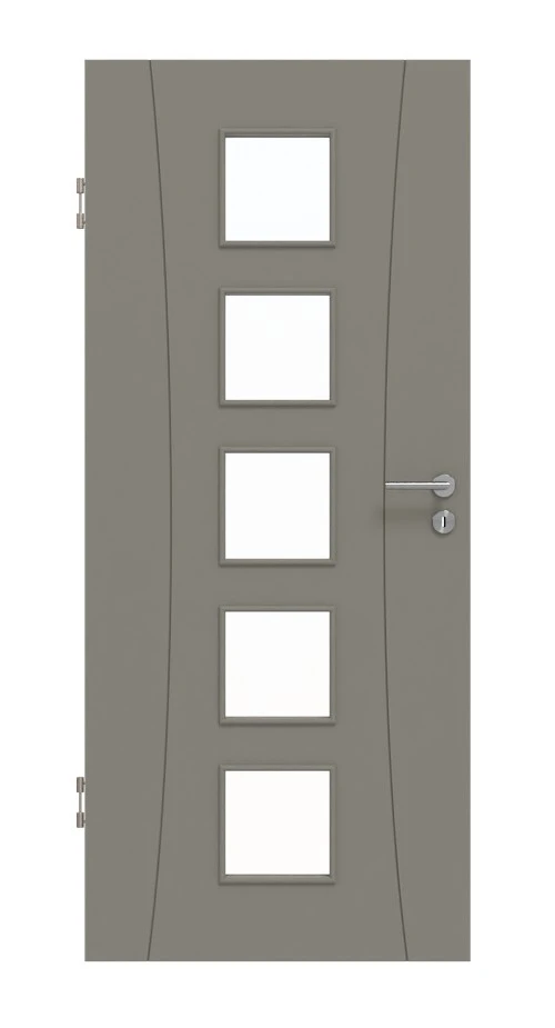 HÖRMANN Innentür Groove 20 Staubgrau RAL 7037 Lack DesignLine Mit Lichtausschnitt LA 5 1 HÖRMANN Innentür Groove 20 Staubgrau RAL 7037 Lack DesignLine Mit Lichtausschnitt LA 5