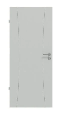 HÖRMANN Innentür Groove 20 Grau RAL 7035 Lack DesignLine