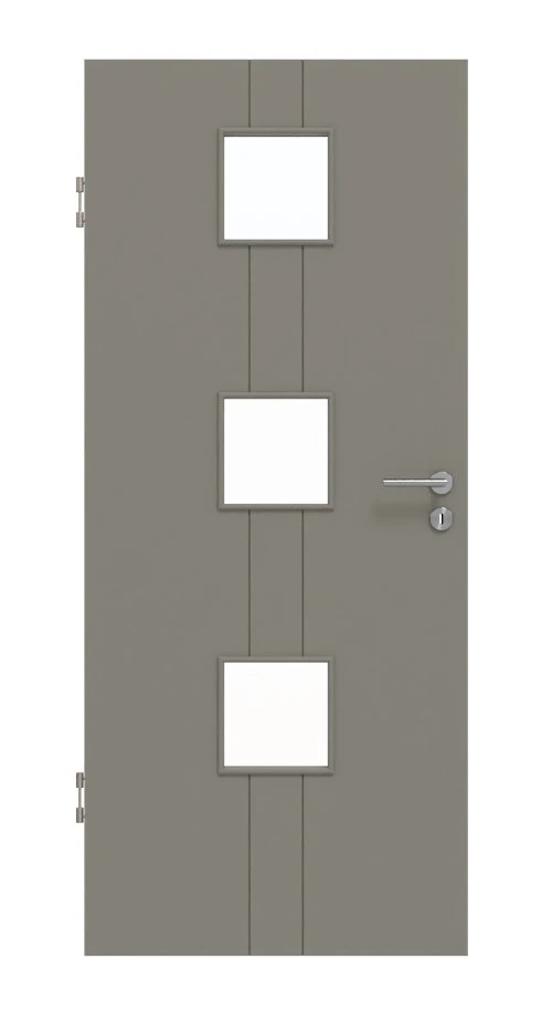 HÖRMANN Innentür Groove 23 Staubgrau RAL 7037 Lack DesignLine Mit Lichtausschnitt LA 10 1 HÖRMANN Innentür Groove 23 Staubgrau RAL 7037 Lack DesignLine Mit Lichtausschnitt LA 10