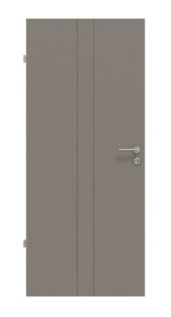 HÖRMANN Innentür Groove 23 Taupe RAL 7048 Lack DesignLine