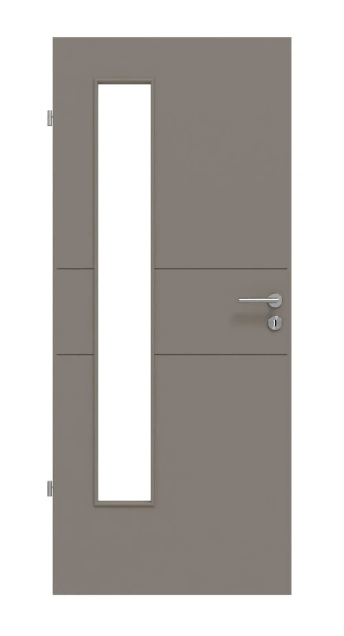 HÖRMANN Innentür Groove 29 Taupe RAL 7048 Lack DesignLine Mit Lichtausschnitt LA 24 Bandseitig 1 HÖRMANN Innentür Groove 29 Taupe RAL 7048 Lack DesignLine Mit Lichtausschnitt LA 24 Bandseitig