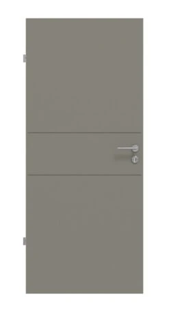 HÖRMANN Innentür Groove 29 Staubgrau RAL 7037 Lack DesignLine