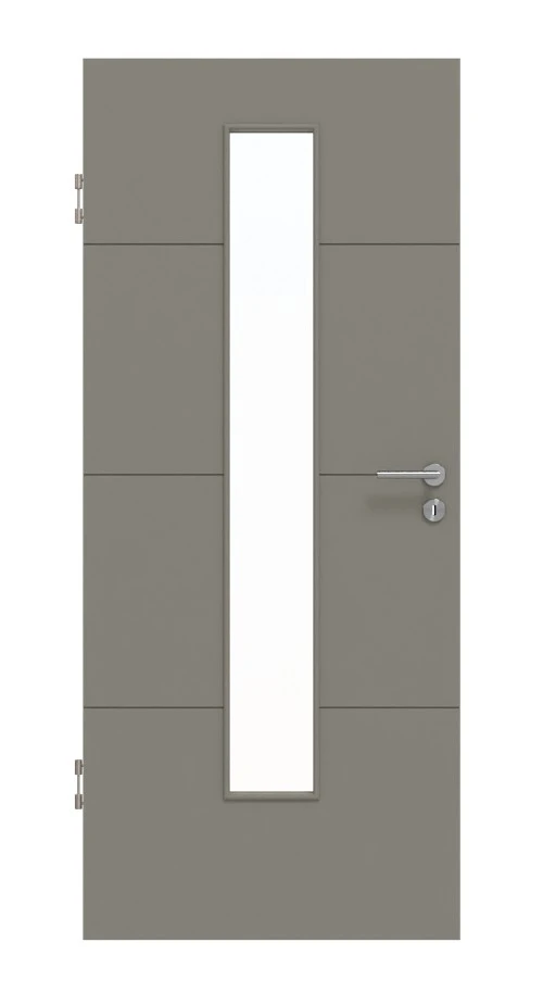 HÖRMANN Innentür Groove 34 Staubgrau RAL 7037 Lack DesignLine Mit Lichtausschnitt LA 24 Mittig 1 HÖRMANN Innentür Groove 34 Staubgrau RAL 7037 Lack DesignLine Mit Lichtausschnitt LA 24 Mittig