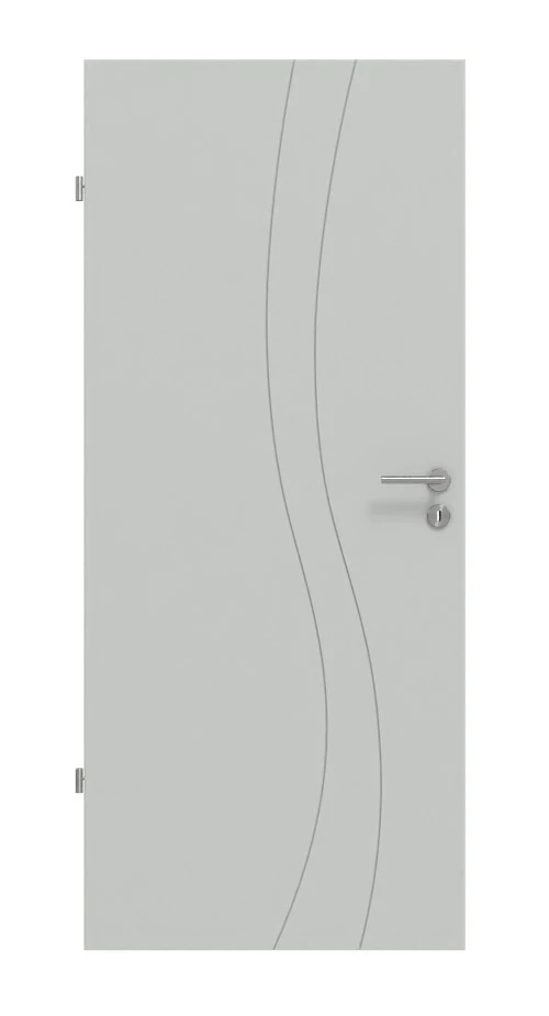 HÖRMANN Innentür Groove 51 Grau RAL 7035 Lack DesignLine 1 HÖRMANN Innentür Groove 51 Grau RAL 7035 Lack DesignLine