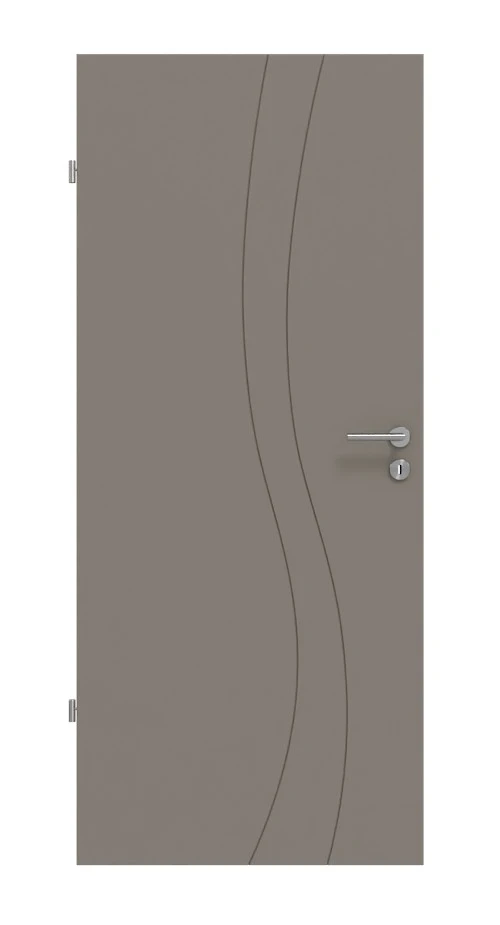 HÖRMANN Innentür Groove 51 Taupe RAL 7048 Lack DesignLine 1 HÖRMANN Innentür Groove 51 Taupe RAL 7048 Lack DesignLine