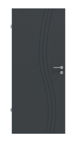 HÖRMANN Innentür Groove 53 Anthrazit RAL 7016 Lack DesignLine