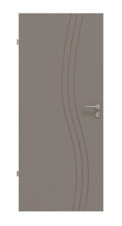 HÖRMANN Innentür Groove 53 Taupe RAL 7048 Lack DesignLine