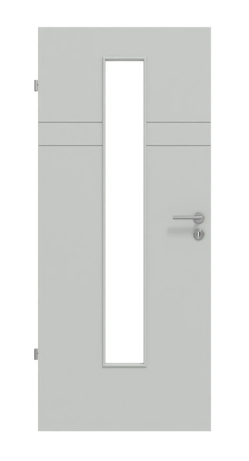 HÖRMANN Innentür Groove 78 Grau RAL 7035 Lack DesignLine Mit Lichtausschnitt LA 24 Mittig 1 HÖRMANN Innentür Groove 78 Grau RAL 7035 Lack DesignLine Mit Lichtausschnitt LA 24 Mittig