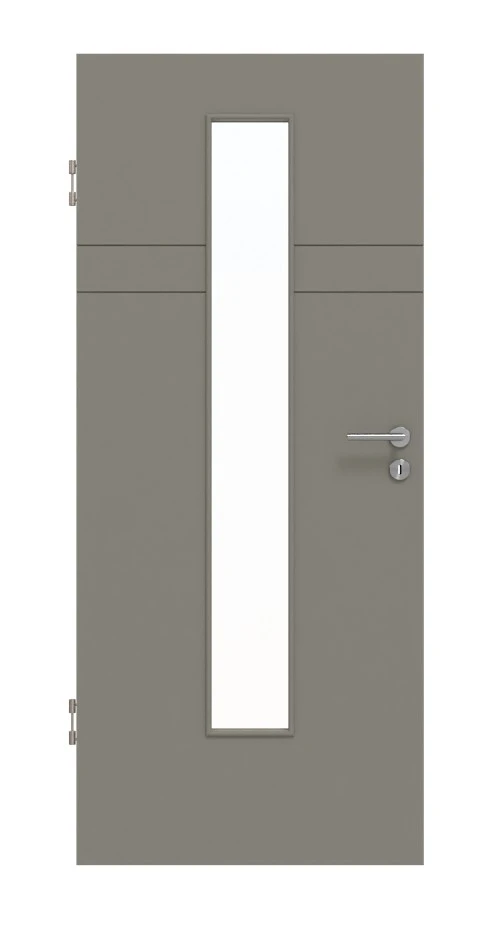 HÖRMANN Innentür Groove 78 Staubgrau RAL 7037 Lack DesignLine Mit Lichtausschnitt LA 24 Mittig 1 HÖRMANN Innentür Groove 78 Staubgrau RAL 7037 Lack DesignLine Mit Lichtausschnitt LA 24 Mittig