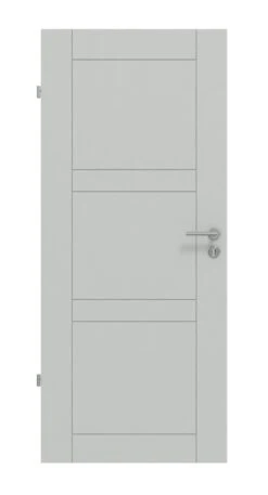 HÖRMANN Innentür Groove 89 Grau RAL 7035 Lack DesignLine
