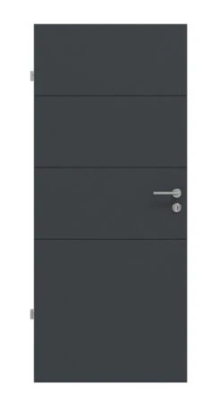 HÖRMANN Innentür Groove 93 Anthrazit RAL 7016 Lack DesignLine