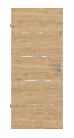 HÖRMANN Innentür Wildeiche Quer Duradecor DesignLine Steel-Plain