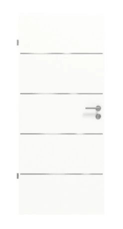 HÖRMANN Innentür Ultramatt Weiß Duradecor DesignLine Concepto Steel-Plain