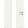 HÖRMANN Innentür Stripe 15 Verkehrsweiß RAL 9016 Duradecor DesignLine Mit Lichtausschnitt LA 24