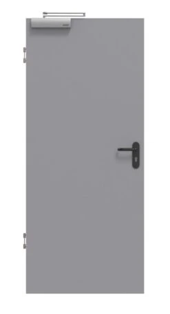 HÖRMANN Rauchschutztür Staubgrau RAL 7037 Duradecor ProLine