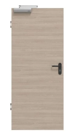 HÖRMANN Rauchschutztür Graueiche Quer Duradecor ProLine