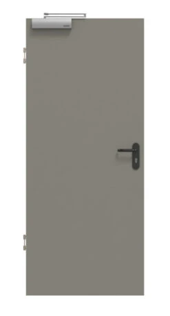 HÖRMANN Rauchschutztür Staubgrau RAL 7037 Lack ProLine