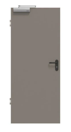 HÖRMANN Rauchschutztür Taupe RAL 7048 Lack ProLine