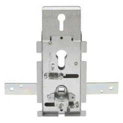 Hörmann Schloss Für Profil Halbzylinder, Mit Anschraubbrücke -Türen Verkauf 1019000 hoermann schloss fuer profil halbzylinder mit anschraubbruecke draufsicht rueckseite