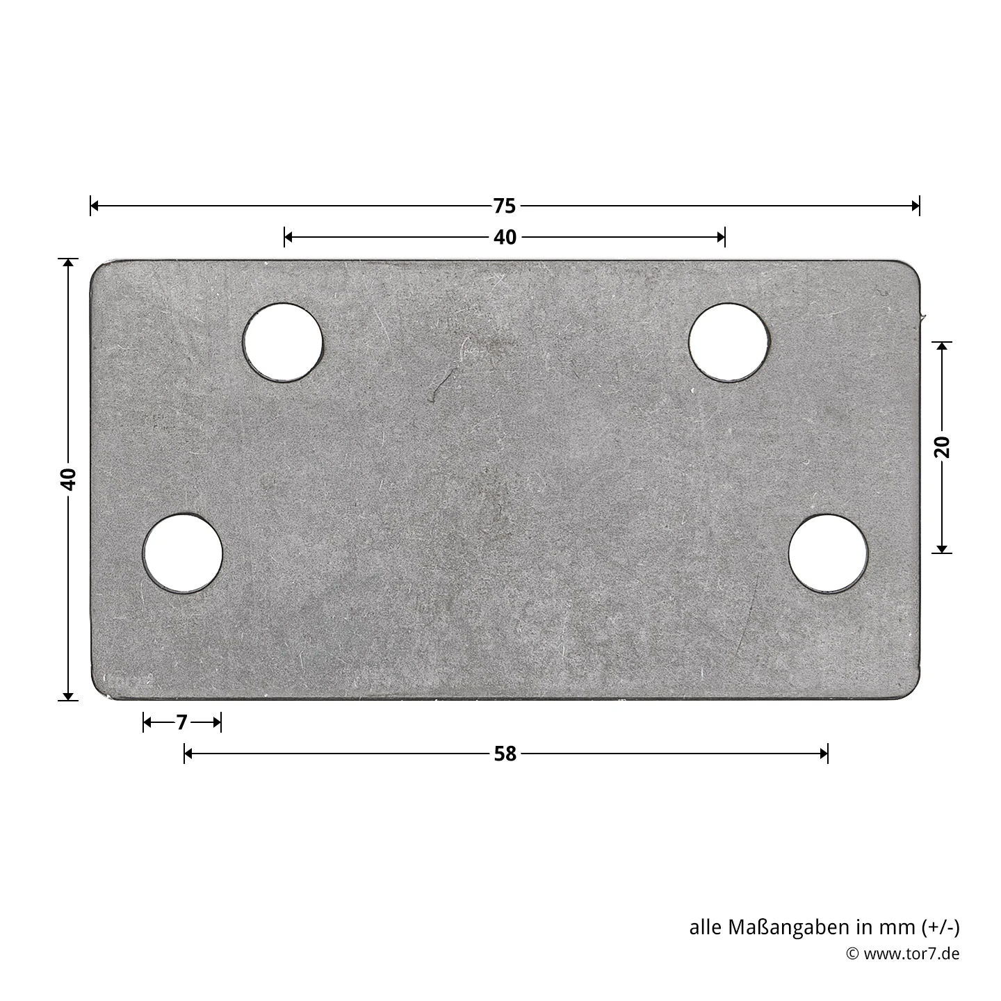 Hörmann Ersatz-Hebelarm Inkl. Adapterplatte, BRH 1920 Mm 7 Hörmann Ersatz-Hebelarm Inkl. Adapterplatte, BRH 1920 Mm - Image 7
