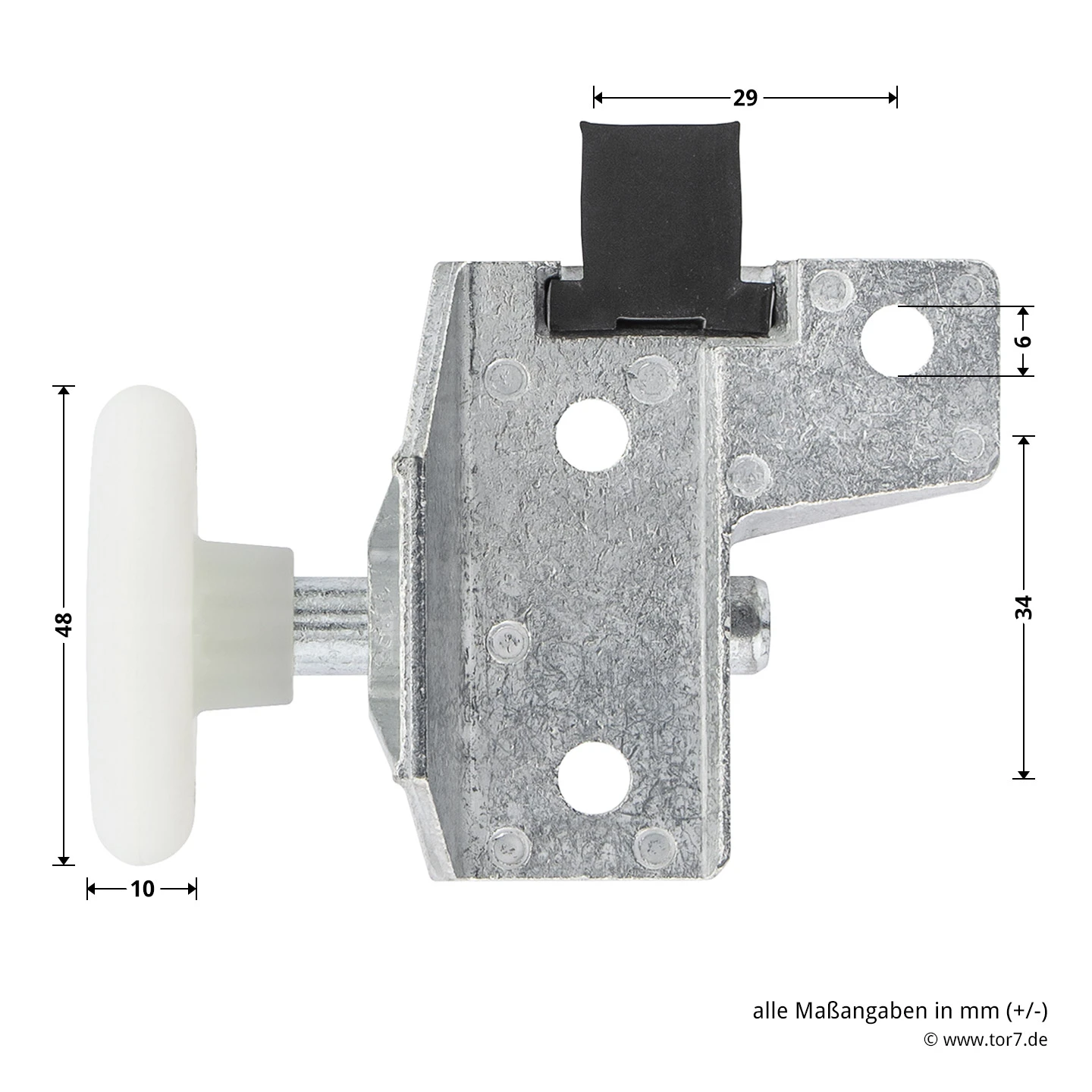 Hörmann Rollenhalter F80, Rechts 7 Hörmann Rollenhalter F80, Rechts - Image 7