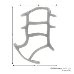 Hörmann Dämpfungsprofil Garagentür 6,20 M -Türen Verkauf 1347992 hoermann daemmpfungsprofil garagentuer seitenmasse
