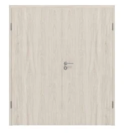 HÖRMANN Doppelflügeltür Gebürstete Salzeiche Duradecor ProLine Mit Zarge