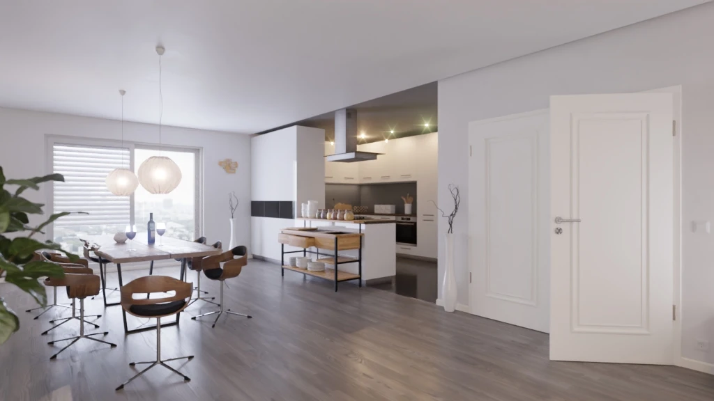 HÖRMANN Doppelflügeltür Georgia 1 Weißlack ClassicLine Mit Zarge 2 HÖRMANN Doppelflügeltür Georgia 1 Weißlack ClassicLine Mit Zarge - Image 2