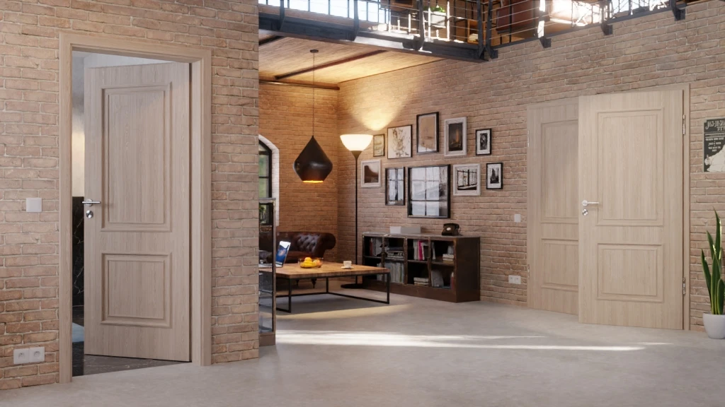 HÖRMANN Doppelflügeltür Georgia 2 Graueiche Duradecor ClassicLine Mit Zarge 2 HÖRMANN Doppelflügeltür Georgia 2 Graueiche Duradecor ClassicLine Mit Zarge - Image 2